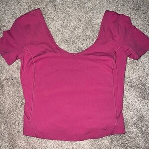 Lululemon Align crop tee
